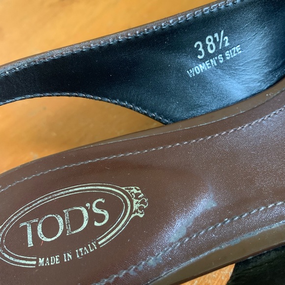 Tod’s patent leather wedges - Picture 9 of 10